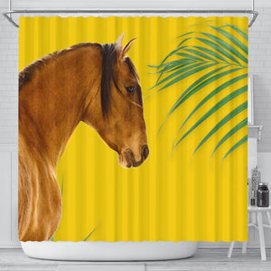 Amazing Kiger Mustang Horse Print Shower Curtain-Free Shipping - Deruj.com