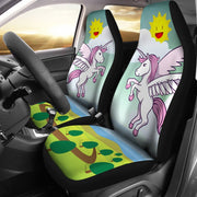 Cartoon Unicorn Print Car Seat Covers-Free Shipping - Deruj.com