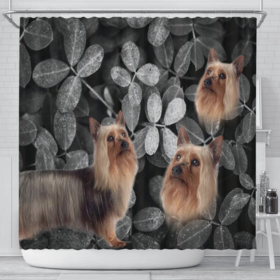 Lovely Australian Silky Terrier Print Shower Curtains-Free Shipping - Deruj.com
