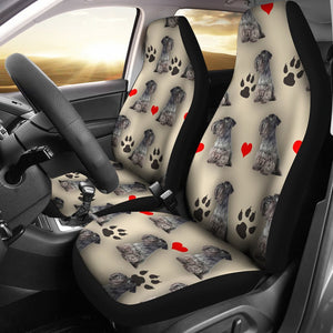 Cesky Terrier Dog Print Car Seat Covers-Free Shipping - Deruj.com