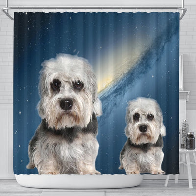 Dandie Dinmont Terrier Print Shower Curtains-Free Shipping - Deruj.com