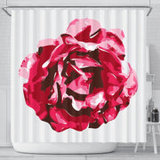 Rose Watercolor Art Print Shower Curtains-Free Shipping - Deruj.com