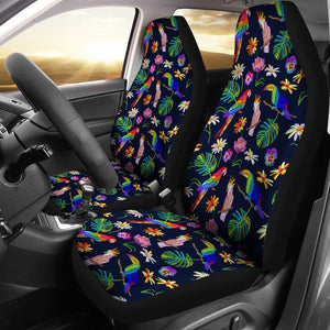 Lovely Parrot Floral Print Car Seat Covers-Free Shipping - Deruj.com