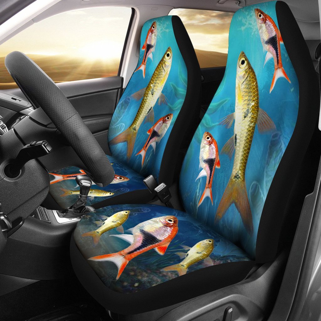 Seluang Fish (Rasbora) Print Car Seat Covers- Free Shipping - Deruj.com