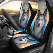 Siberian Husky Print Car Seat Covers- Free Shipping - Deruj.com