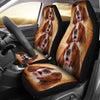 Irish Red and White Setter Print Car Seat Covers-Free Shipping - Deruj.com