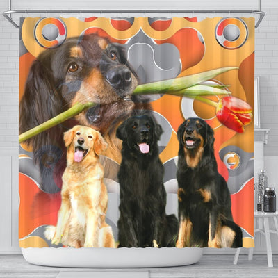 Hovawart Dog Print Shower Curtains-Free Shipping - Deruj.com