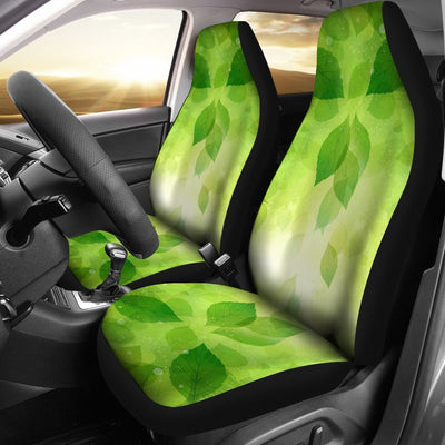 Green Leaves Print Car Seat Covers-Free Shipping - Deruj.com