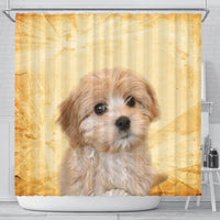 Lovely Cavapoo Print Shower Curtains-Free Shipping - Deruj.com
