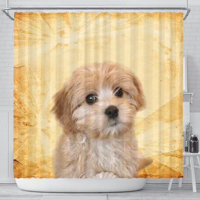 Lovely Cavapoo Print Shower Curtains-Free Shipping - Deruj.com