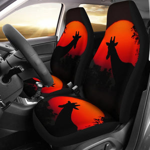 Giraffe Shadow Print Car Seat Covers-Free Shipping - Deruj.com