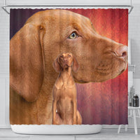 Vizsla Dog Print Shower Curtains-Free Shipping - Deruj.com