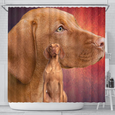 Vizsla Dog Print Shower Curtains-Free Shipping - Deruj.com