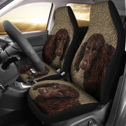 American Water Spaniel Dog Print Car Seat Covers-Free Shipping - Deruj.com