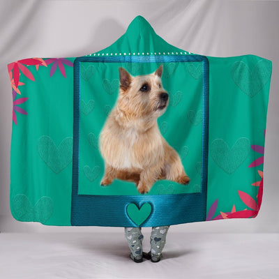 Norwich Terrier Dog Print Hooded Blanket-Free Shipping - Deruj.com