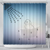 Cute Pug Dog Bath In Bathtub Print Shower Curtain-Free Shipping - Deruj.com