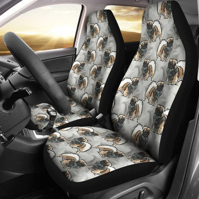 Tibetan Spaniel Patterns Print Car Seat Covers-Free Shipping - Deruj.com