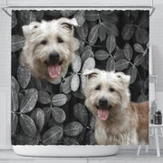 Glen Of Imaal Terrier Print Shower Curtains-Free Shipping - Deruj.com