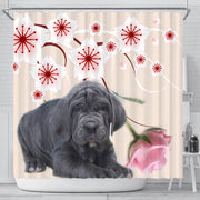 Neapolitan Mastiff Print Shower Curtain-Free Shipping - Deruj.com