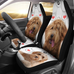 Goldendoodle Print Car Seat Covers-Free Shipping - Deruj.com