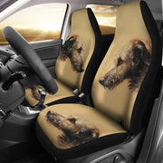 Irish Wolfhound Print Car Seat Covers- Free Shipping - Deruj.com