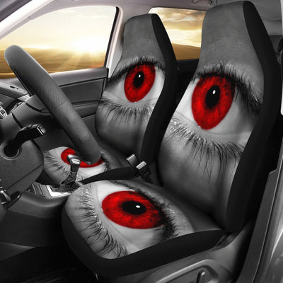 Red Eyes Print Car Seat Covers-Free Shipping - Deruj.com