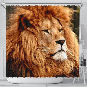 Lion The King Print Shower Curtains-Free Shipping - Deruj.com