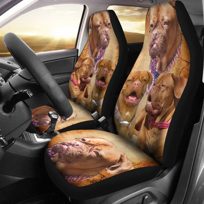 Cute Bordeaux Mastiff Print Custom Car Seat Covers-Free Shipping - Deruj.com