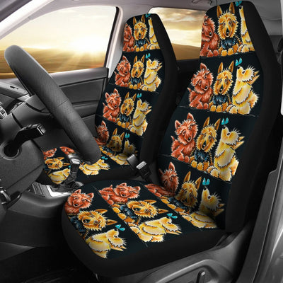 Cute Australian Terrier Print Car Seat Covers-Free Shipping - Deruj.com