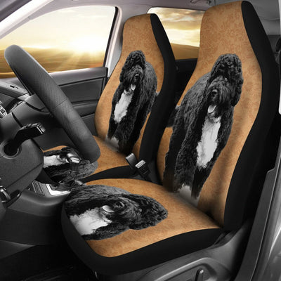 Cute Portuguese Water Dog Print Car Seat Covers-Free Shipping - Deruj.com