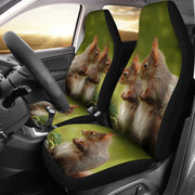 Cute Red Sqirrel Print Car Seat Covers-Free Shipping - Deruj.com