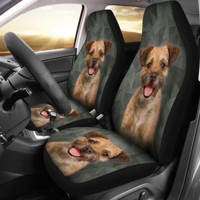 Border Terrier Print Car Seat Covers-Free Shipping - Deruj.com