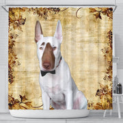 Bull Terrier Print Shower Curtains-Free Shipping - Deruj.com