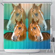 Amazing Quarter Horse Print Shower Curtains-Free Shipping - Deruj.com