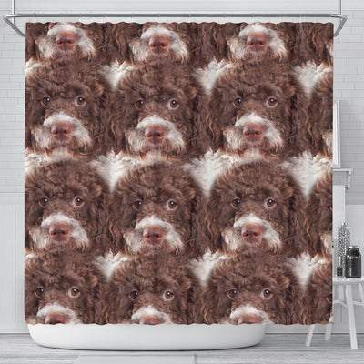 Lagotto Romagnolo Dog Print Shower Curtain-Free Shipping - Deruj.com