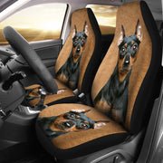 Cute Miniature Pinscher Print Car Seat Covers-Free Shipping - Deruj.com