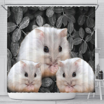 Cute Chinese Hamster Print Shower Curtains-Free Shipping - Deruj.com