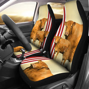 Limousin Cattle (Cow) Print Car Seat Cover-Free Shipping - Deruj.com