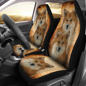 Icelandic Sheepdog Print Car Seat Covers-Free Shipping - Deruj.com