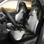 American Eskimo Print Car Seat Covers- Free Shipping - Deruj.com