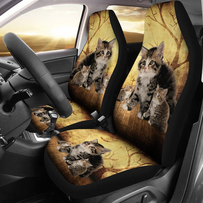 Siberian Cat Print Car Seat Covers-Free Shipping - Deruj.com