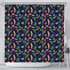 Lovely Parrot Floral Print Shower Curtains-Free Shipping - Deruj.com