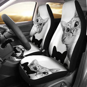 Cute Cats Art Print Car Seat Covers-Free Shipping - Deruj.com