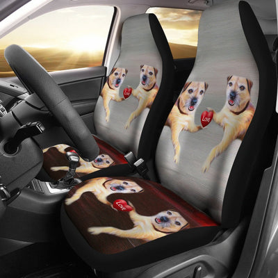 Border Terrier Print Car Seat Covers- Free Shipping - Deruj.com