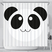 Cute Panda Bear Art Print Shower Curtains-Free Shipping - Deruj.com