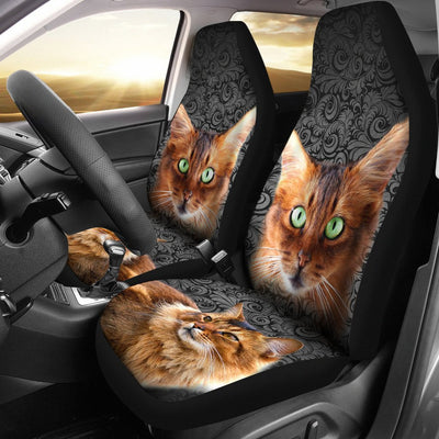 Lovely Somali Cat Print Car Seat Covers- Free Shipping - Deruj.com