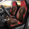 Cute Flat Coated Retriever Print Car Seat Covers-Free Shipping - Deruj.com