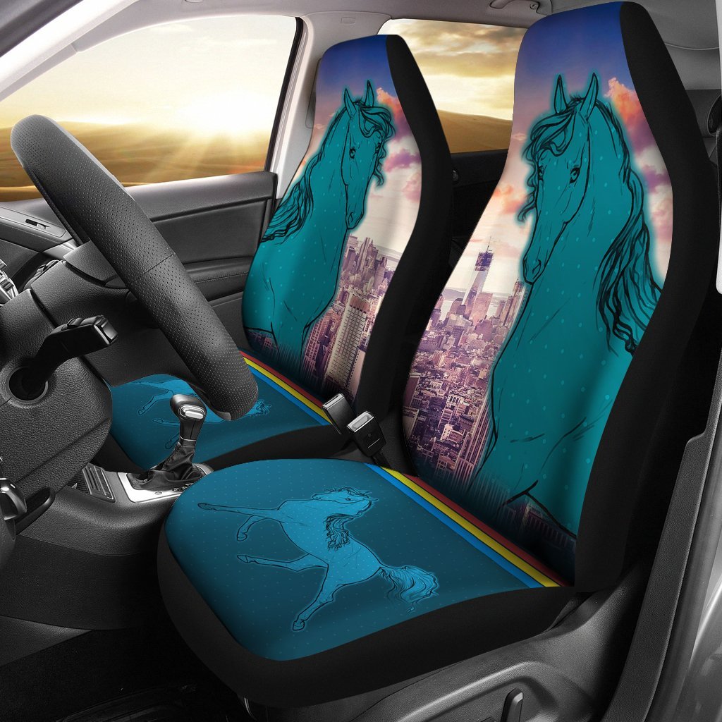 Anglo Arabian Horse Print Car Seat Covers- Free Shipping - Deruj.com