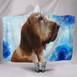 Bracco Italiano Dog Print Hooded Blanket-Free Shipping - Deruj.com