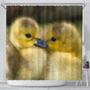 Cute Baby Duck Bird Print Shower Curtains-Free Shipping - Deruj.com